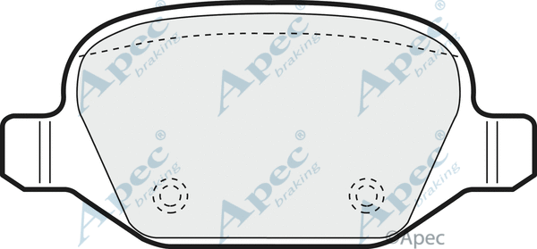 Brake Pad Set, disc brake (PAD1209)
