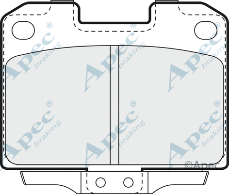 Brake Pad Set, disc brake (PAD916)