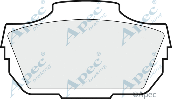 Brake Pad Set, disc brake (PAD33)