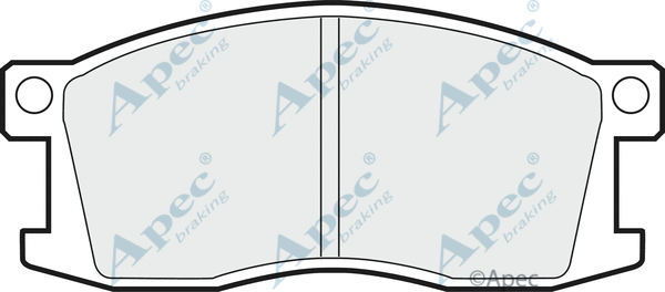 Brake Pad Set, disc brake (PAD321)