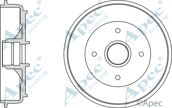 Brake Drum (DRM9961)