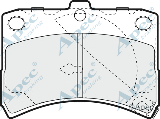 Brake Pad Set, disc brake (PAD1138)