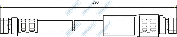 Brake Hose (BHO4101)