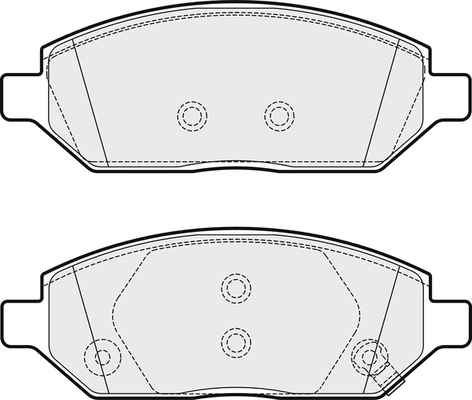 Brake Pad Set, disc brake (PD3777)