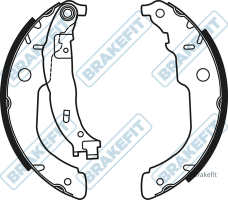 Brake Shoe Set (BSH1052)
