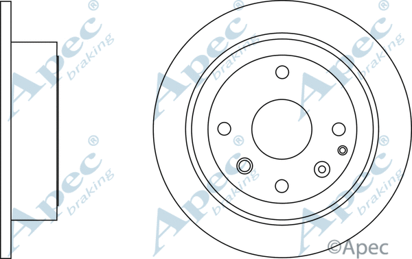 Brake Disc (DSK2485)