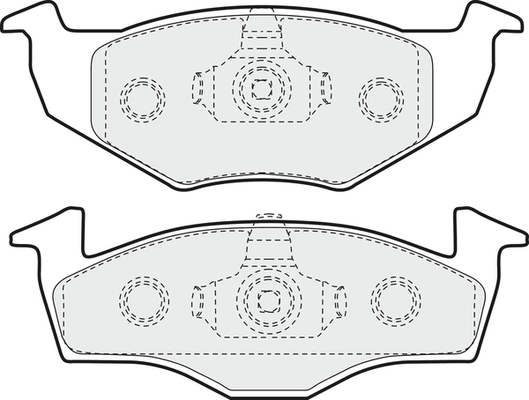 Brake Pad Set, disc brake (PD3028)