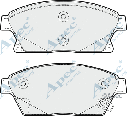 Brake Pad Set, disc brake (PAD1772)