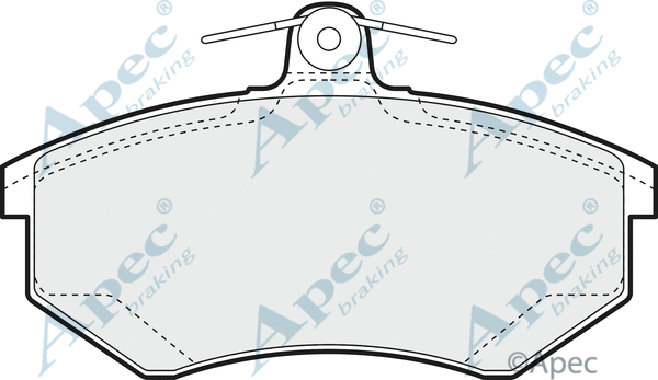 Brake Pad Set, disc brake (PAD1087)