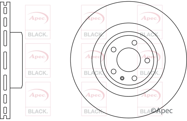 Brake Disc (DSK2541B)