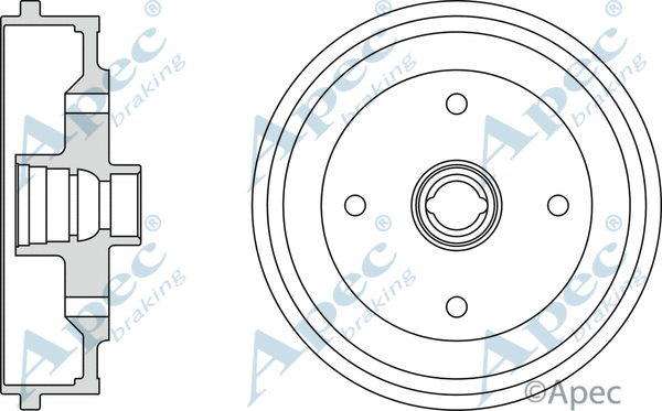 Brake Drum (DRM9107)