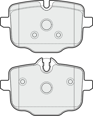 Brake Pad Set, disc brake (PD3705)