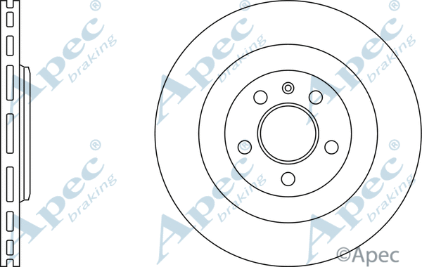 Brake Disc (DSK2542)