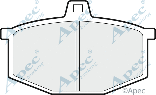 Brake Pad Set, disc brake (PAD291)