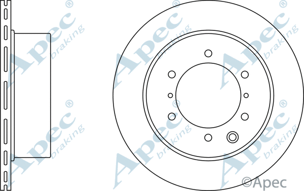Brake Disc (DSK2418)
