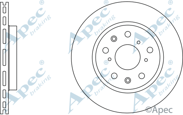 Brake Disc (DSK2744)