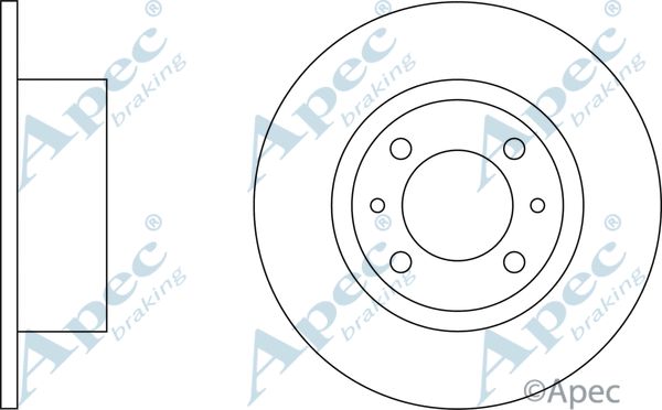 Brake Disc (DSK505)