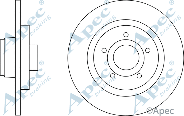 Brake Disc (DSK2714)