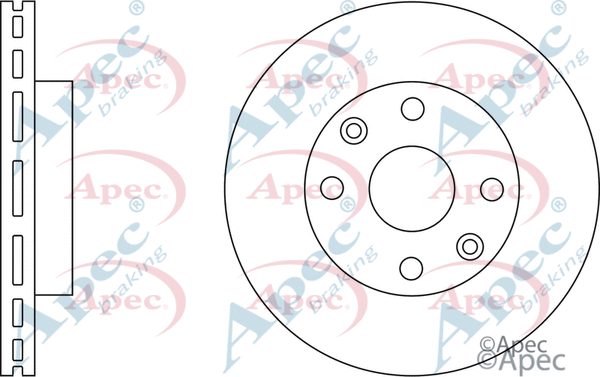 Brake Disc (DSK2286)