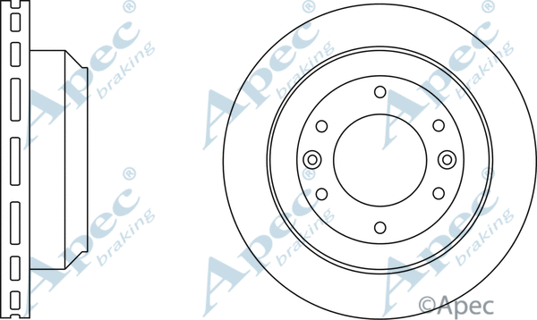 Brake Disc (DSK2787)