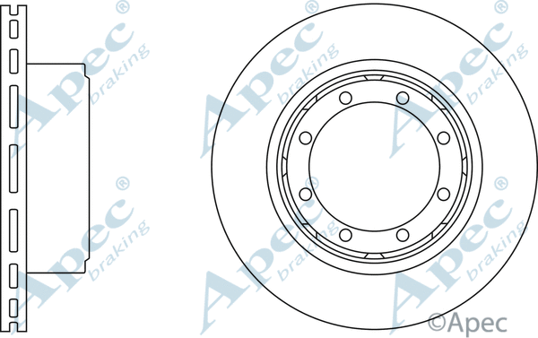 Brake Disc (DSK2805)