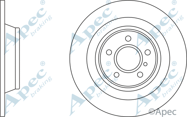 Brake Disc (DSK3275)
