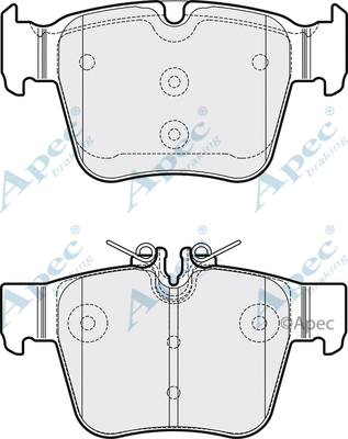 Brake Pad Set, disc brake (PAD2131)