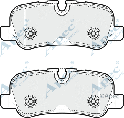 Brake Pad Set, disc brake (PAD1733)