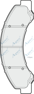 Brake Pad Set, disc brake (PAD1889)
