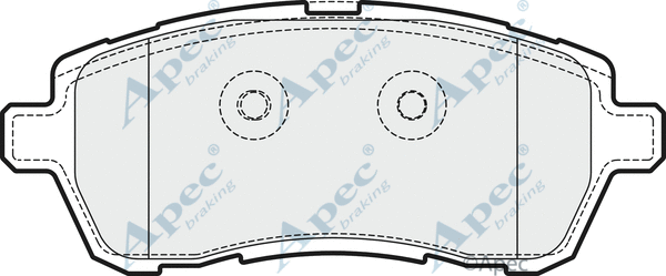 Brake Pad Set, disc brake (PAD1841)