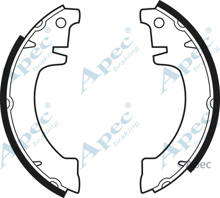 Brake Shoe Set (SHU37)