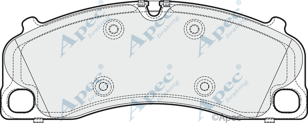 Brake Pad Set, disc brake (PAD1904)