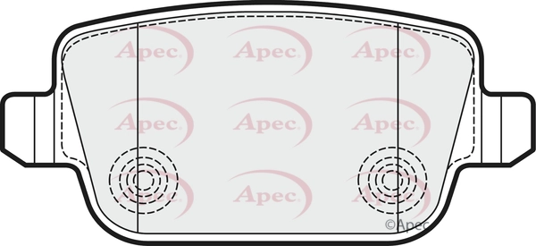 Brake Pad Set, disc brake (PAD1532)