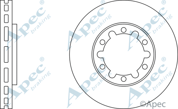 Brake Disc (DSK2100)