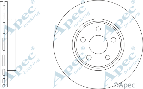 Brake Disc (DSK3317)