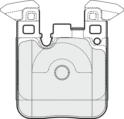 Brake Pad Set, disc brake (PD3736)