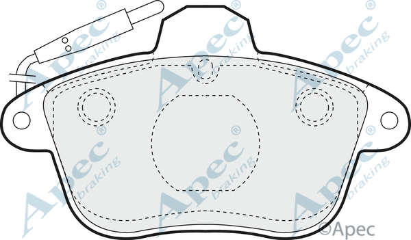Brake Pad Set, disc brake (PAD758)