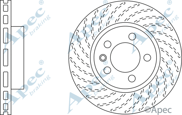 Brake Disc (DSK2308)