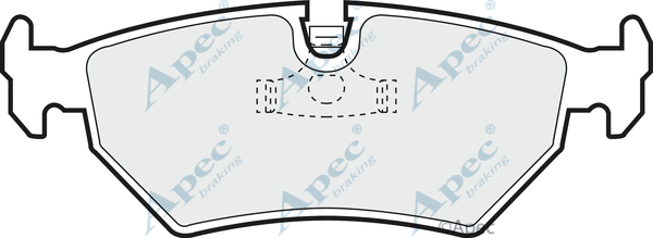 Brake Pad Set, disc brake (PAD656)