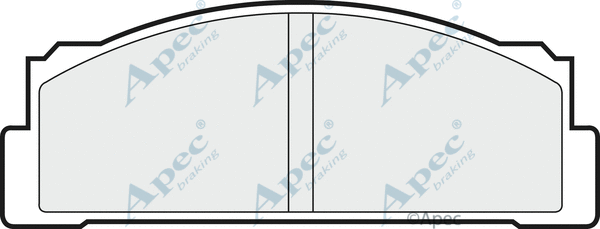 Brake Pad Set, disc brake (PAD137)