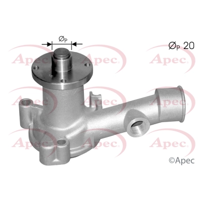 Water Pump, engine cooling (AWP1178)
