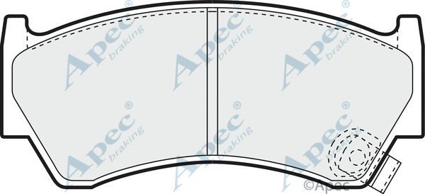 Brake Pad Set, disc brake (PAD1139)