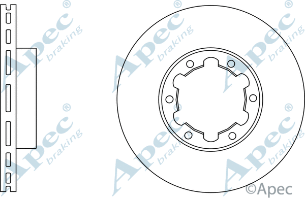 Brake Disc (DSK2598)