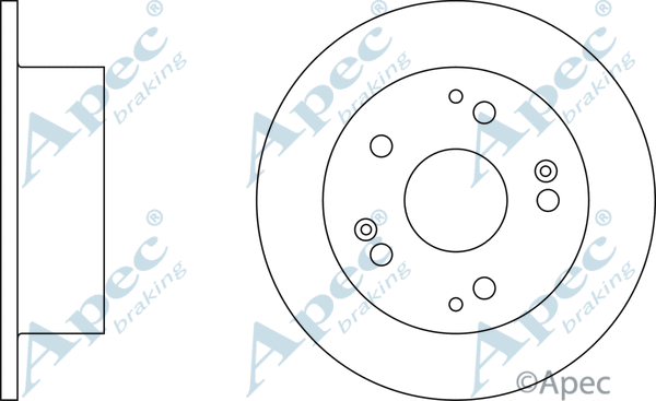 Brake Disc (DSK2167)