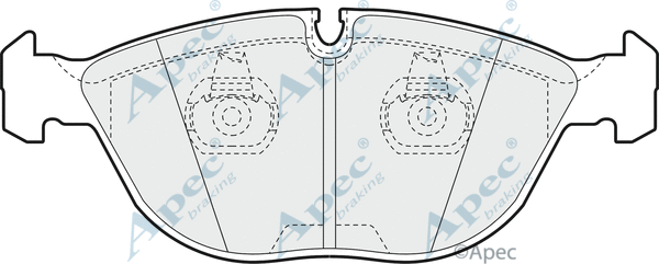 Brake Pad Set, disc brake (PAD944)