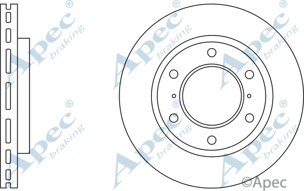 Brake Disc (DSK2627)