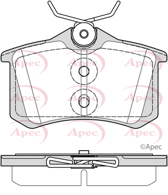 Brake Pad Set, disc brake (PAD2367)