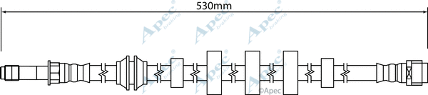 Brake Hose (HOS4292)