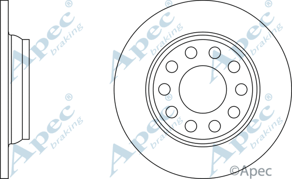 Brake Disc (DSK2164)