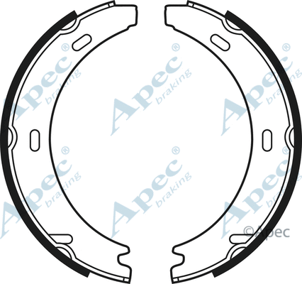 Brake Shoe Set, parking brake (SHU527)
